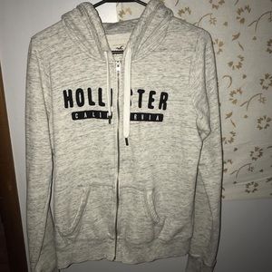 Grey Hollister jacket